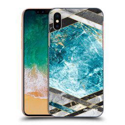 ULTIMATE CASE Apple iPhone X/XS - készülékre - Blue geometry