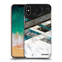 ULTIMATE CASE Apple iPhone X/XS - készülékre - Black & White geometry