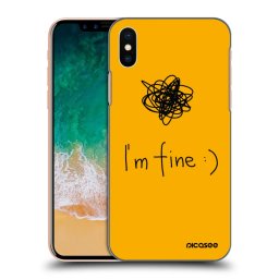 ULTIMATE CASE Apple iPhone X/XS - készülékre - I am fine