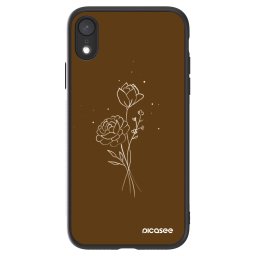 ULTIMATE CASE Apple iPhone XR - készülékre - Brown flowers