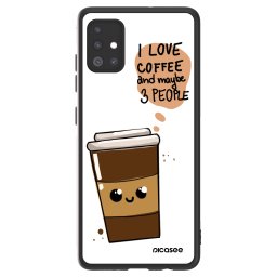 ULTIMATE CASE Samsung Galaxy A51 A515F - készülékre - Cute coffee