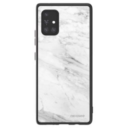 ULTIMATE CASE Samsung Galaxy A71 A715F - készülékre - White marble