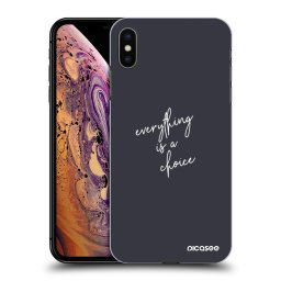 ULTIMATE CASE Apple iPhone XS Max - készülékre - Everything is a choice