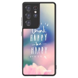ULTIMATE CASE Samsung Galaxy S21 Ultra 5G G998B - készülékre - Think happy be happy