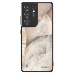 ULTIMATE CASE Samsung Galaxy S21 Ultra 5G G998B - készülékre - Cream marble