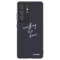 ULTIMATE CASE Samsung Galaxy S21 Ultra 5G G998B - készülékre - Everything is a choice