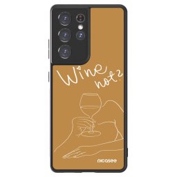 ULTIMATE CASE Samsung Galaxy S21 Ultra 5G G998B - készülékre - Wine not