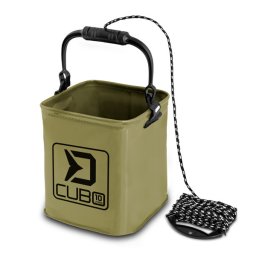 Delphin CUBO öszenyomható EVA vödör erős kötéllel, 5 liter