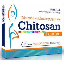 Chitosan Chrom 30 db kapszula, zsírmágnes, citozán króm - OlimpLabs