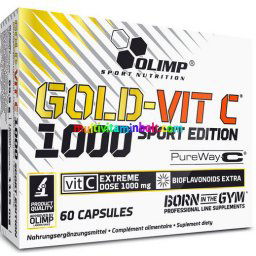 GOLD-VIT C(R) 1000 Sport Edition 60 db kapszula, újgenerációs szabadalmazott C-vitamin formula - Olimp Sport