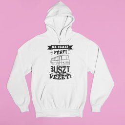 Az igazi férfi buszt vezet pulóver