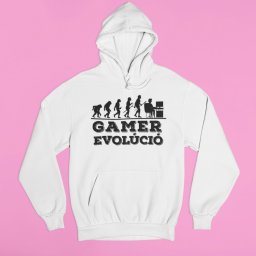 Gamer evolúció PC pulóver