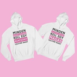 Minden alacsony és magas lánynak páros pulóver