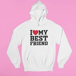 I love my best friend pulóver