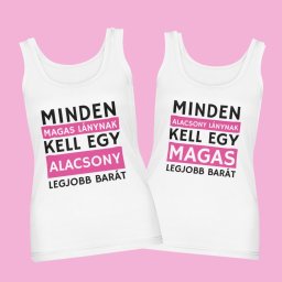 Minden alacsony és magas lánynak páros női atléta