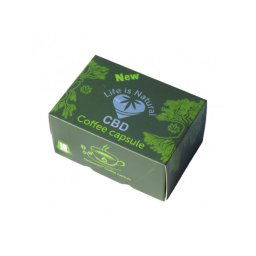 Life Is Natural Nespresso Kompatibilis CBD Kávé Kapszula Ezüst 10db