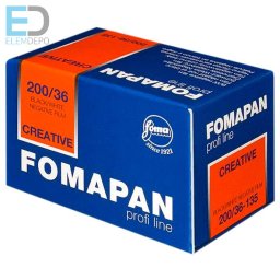 Fomapan 200 135-36 NEW Black & White fekete-fehér negatív film 36-200