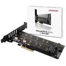 M.2 Port kartya PCI-E Axagon PCEM2-D