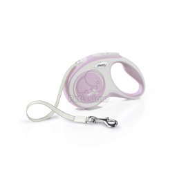Flexi Comfort M - 5 méteres szalagos póráz Rózsaszín