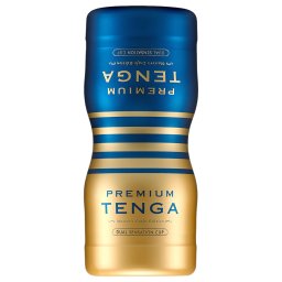TENGA Premium Dual Sensation - eldobható maszturbátor férfiaknak