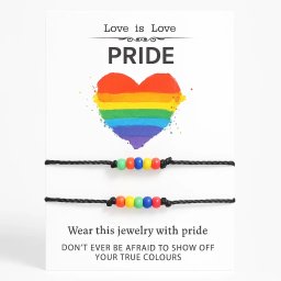 Pride páros karkötő