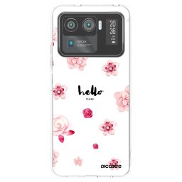 Átlátszó szilikon tok az alábbi mobiltelefonokra Xiaomi Mi 11 Ultra - Hello there