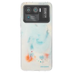 Átlátszó szilikon tok az alábbi mobiltelefonokra Xiaomi Mi 11 Ultra - Splash