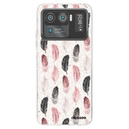 Átlátszó szilikon tok az alábbi mobiltelefonokra Xiaomi Mi 11 Ultra - Feather 2