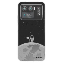 Átlátszó szilikon tok az alábbi mobiltelefonokra Xiaomi Mi 11 Ultra - Astronaut