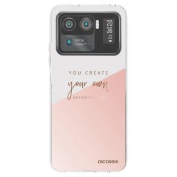 Átlátszó szilikon tok az alábbi mobiltelefonokra Xiaomi Mi 11 Ultra - You create your own opportunities