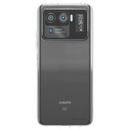Átlátszó szilikon tok az alábbi mobiltelefonokra Xiaomi Mi 11 Ultra - Clear