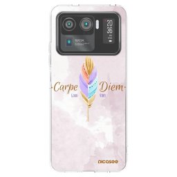 Átlátszó szilikon tok az alábbi mobiltelefonokra Xiaomi Mi 11 Ultra - Carpe Diem