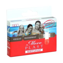 Movo Plast sebtapasz átlátszó vízálló 12x