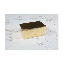 Bonbon doboz fényes arany bonbon doboz M 12 x 8 x 5 cm