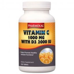 Pharmekal C+D C-vitamin 1000mg + D3-vitamin 2000 IU tabletta - 350db