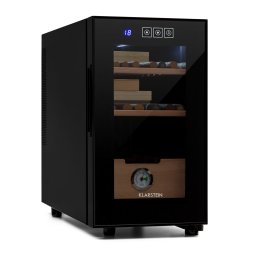 Klarstein El Presidente 23, humidor, 23 liter, 45 W, érintős vezérlés, bükkfa, LED (HEA6-ElPresidente23)