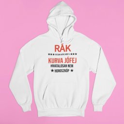 Rák, de csak azért, mert a kurva jófej hivatalosan nem horoszkóp pulóver