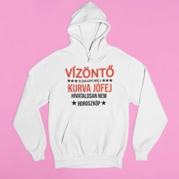 Vízöntő, de csak azért, mert a kurva jófej hivatalosan nem horoszkóp pulóver