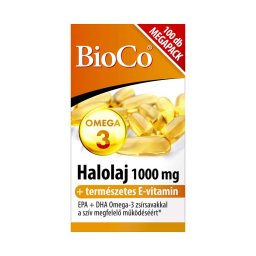 BioCo Halolaj 1000 mg + E-vitamin lágyzselatin kapszula 100x