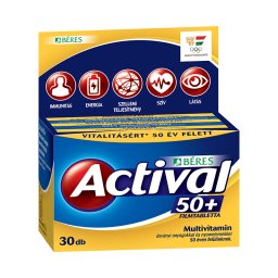 Béres Actival 50+ filmtabletta 30x