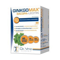 Ginkgomax+Bacopa+Lecitin kapszula 60x