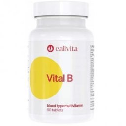 CaliVita Vital B vércsoport multivitamin tabletta - 90db
