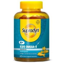 Supradyn Kids multivitamin + omega-3 + kolin gumivitamin - 60db