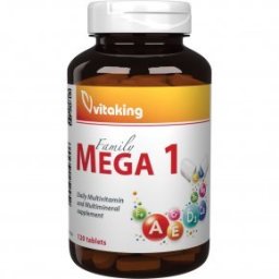 Vitaking Mega-1 új összetételű multivitamin - 120db