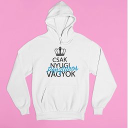 Csak nyugi, pénztáros vagyok pulóver