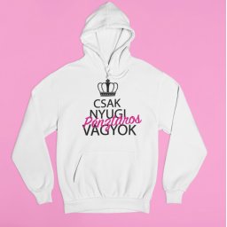 Csak nyugi, pénztáros vagyok (v2) pulóver