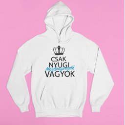 Csak nyugi, mozdonyvezető vagyok pulóver