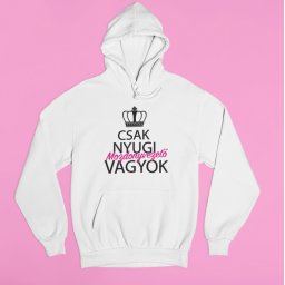 Csak nyugi, mozdonyvezető vagyok (v2) pulóver