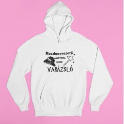 Mozdonyvezető vagyok, nem varázsló pulóver