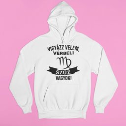 Vigyázz velem, vérbeli Szűz vagyok pulóver